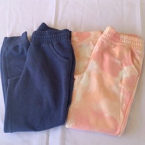 Sweet pants Cat & Jack girls size 10/12 tie dye blue color